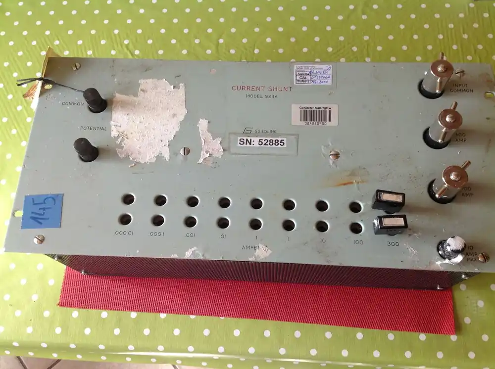 Highlight Guildline Current Shunt 9211 A