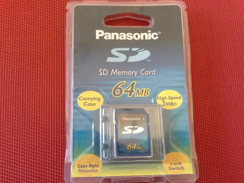 Neue Kollektion Panasonic 64 MB SD Karte - (RP-SD064B)