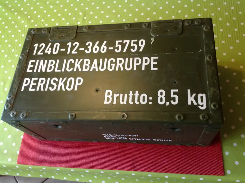 Holzkiste Einblickbaugruppe Periskop, 40 x 22 x 14 cm Must-Have