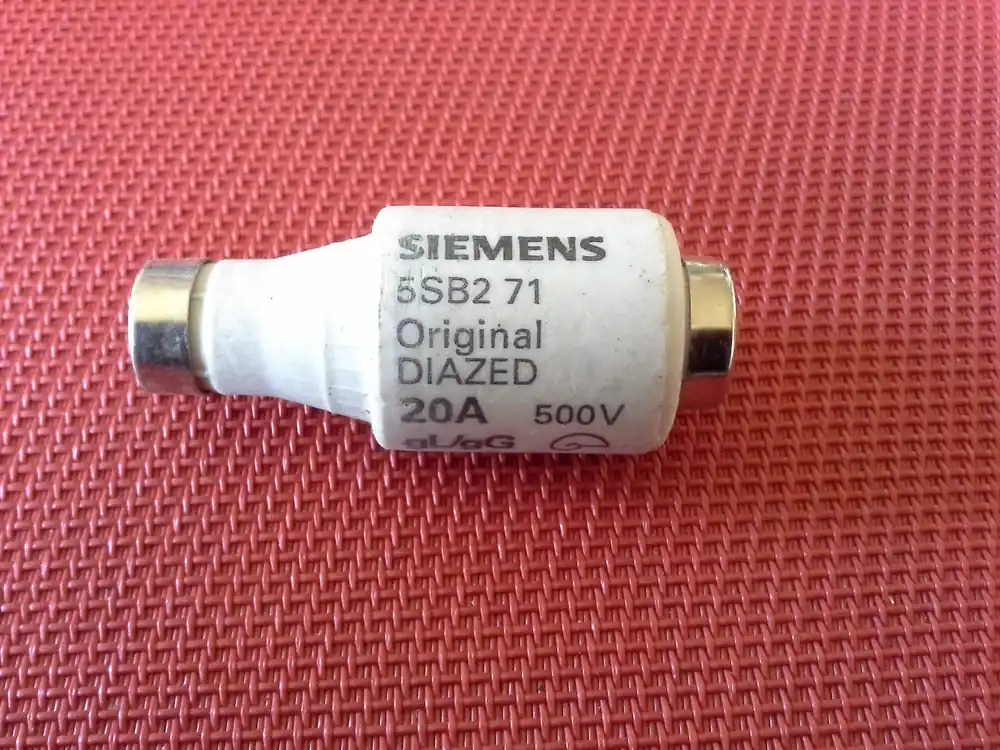 Beliebt Siemens 5SB271 Patronen Sicherung 20A - 500V