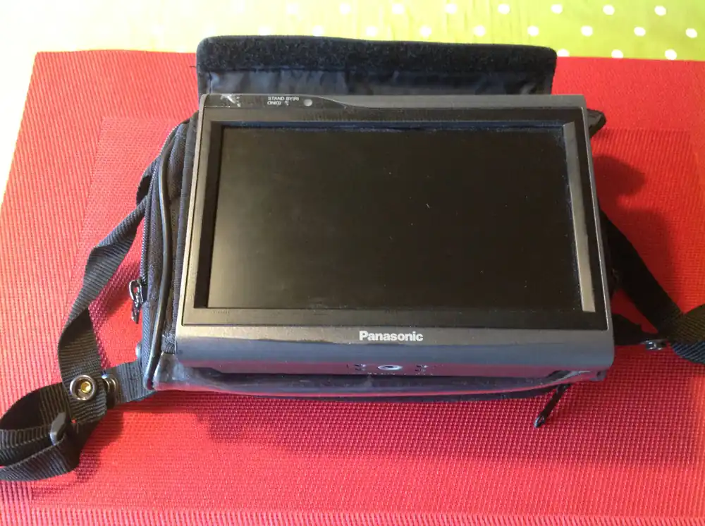 Panasonic TC-7WMS1 Profi7 Kamera LCD Monitor, Camcorder TV Echt