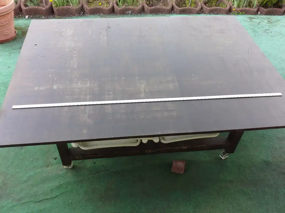 Ausverkauf Aluminium Scharnier - Länge 183 cm