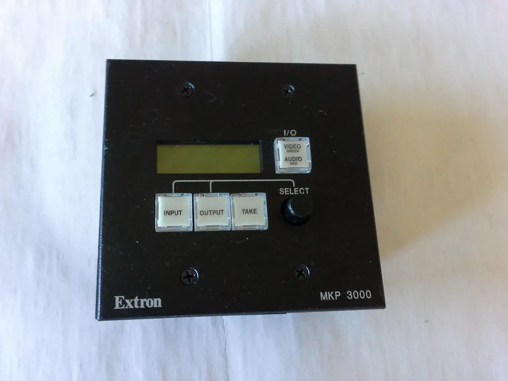 Preiswert Extron MKP 3000 Black / X-Y-Fernbedienfeld mit LCD-Display