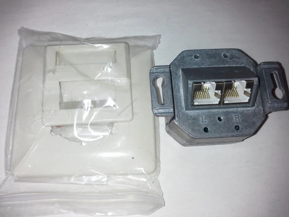 Datensteckdose ET-25200 / 2 x RJ45 Cat.5E Top-Angebot