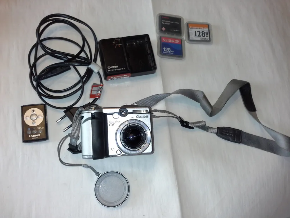 Zertifiziert Canon PowerShot G6 Digital Kamera