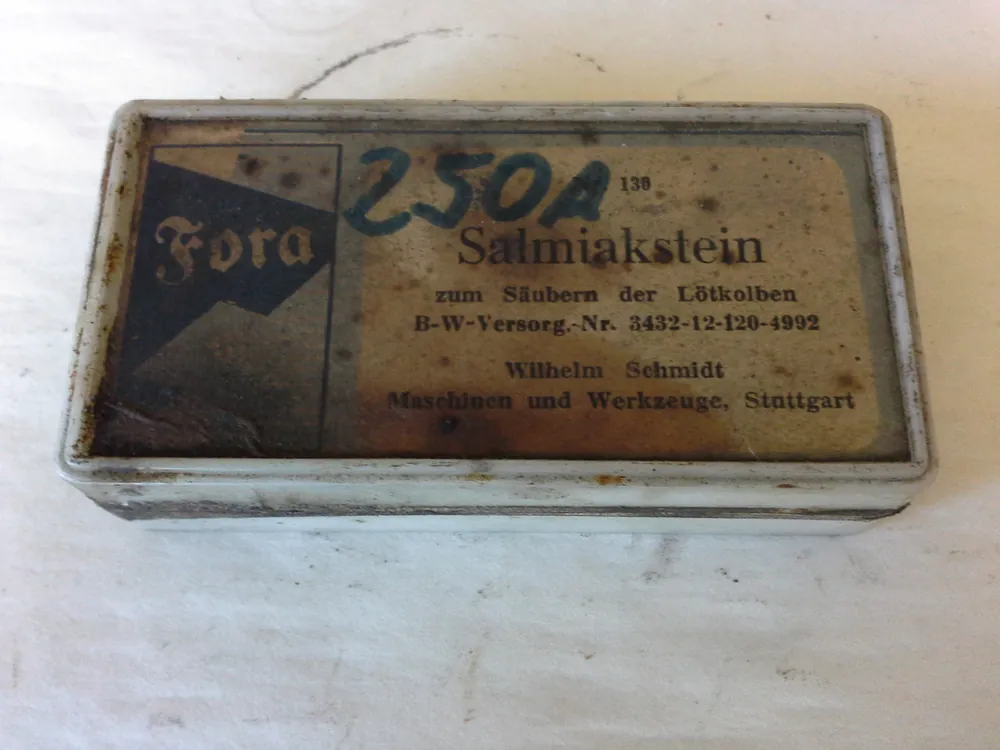 Geprüft Fora Salmiakstein