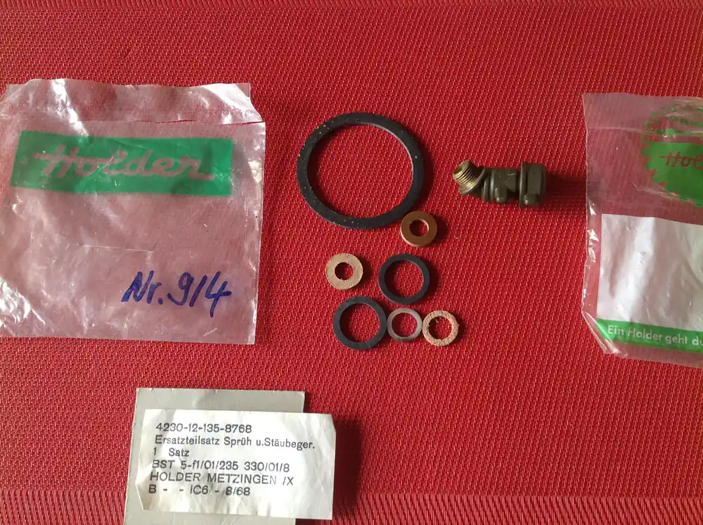 Ersatzteilsatz für Rückenspritze Holder Urania Neu Im Sortiment
