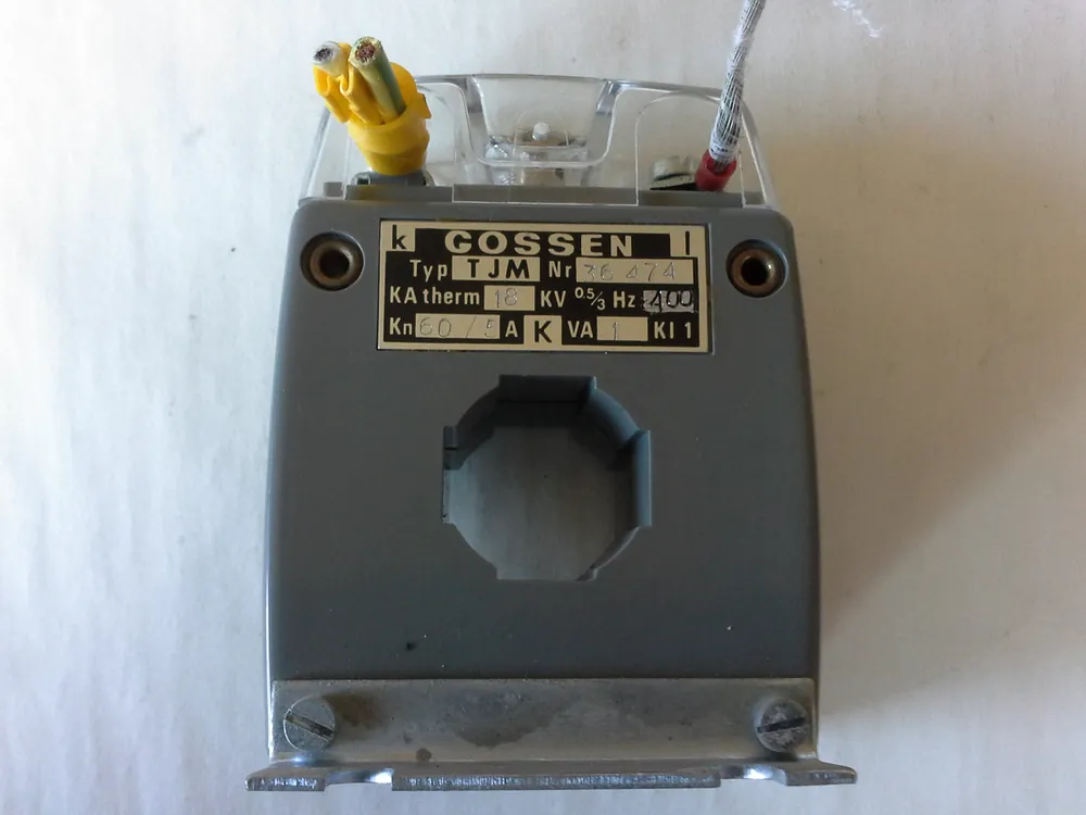 Stromwandler - Messwandler Gossen TJM - 60/5A Garantierte Lieferung