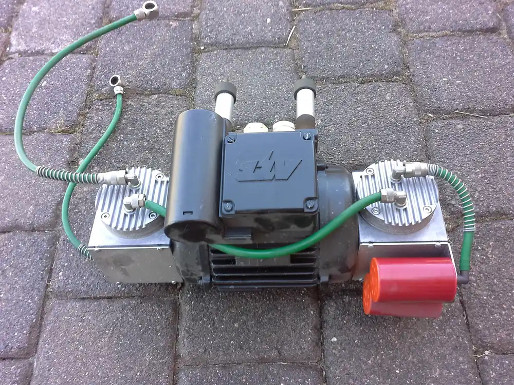 Zertifiziert G.Bauknecht Getriebemotor 71 mit Absperrventil