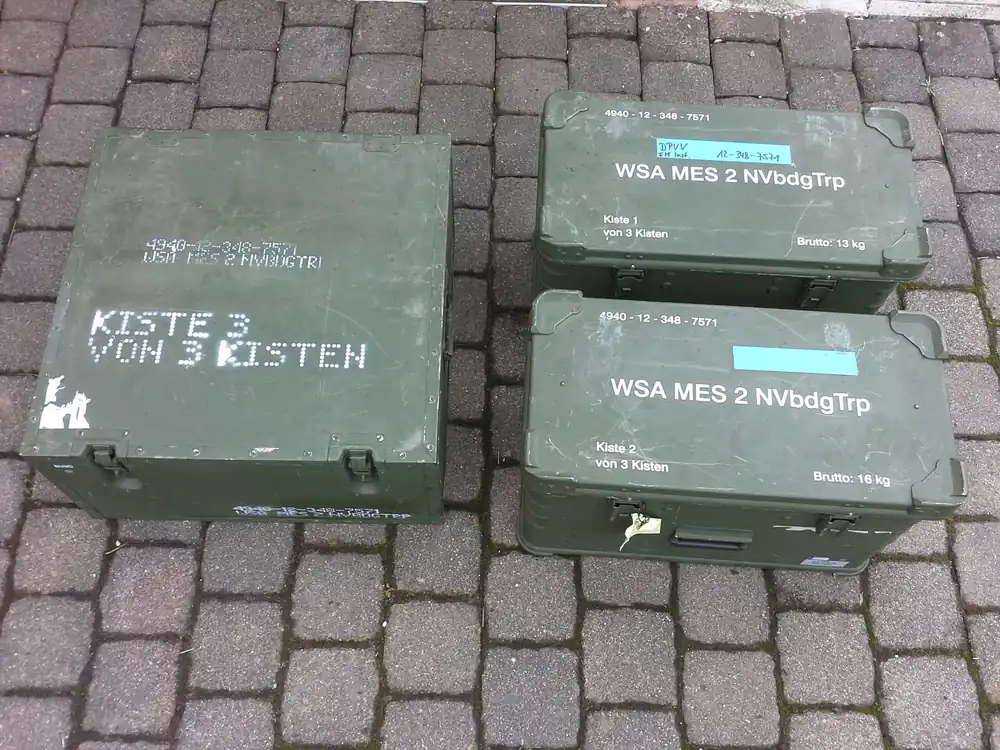 Aktuell Werkstattausstattung 36-teilig WSA MES 2 BTAG/NVbdg