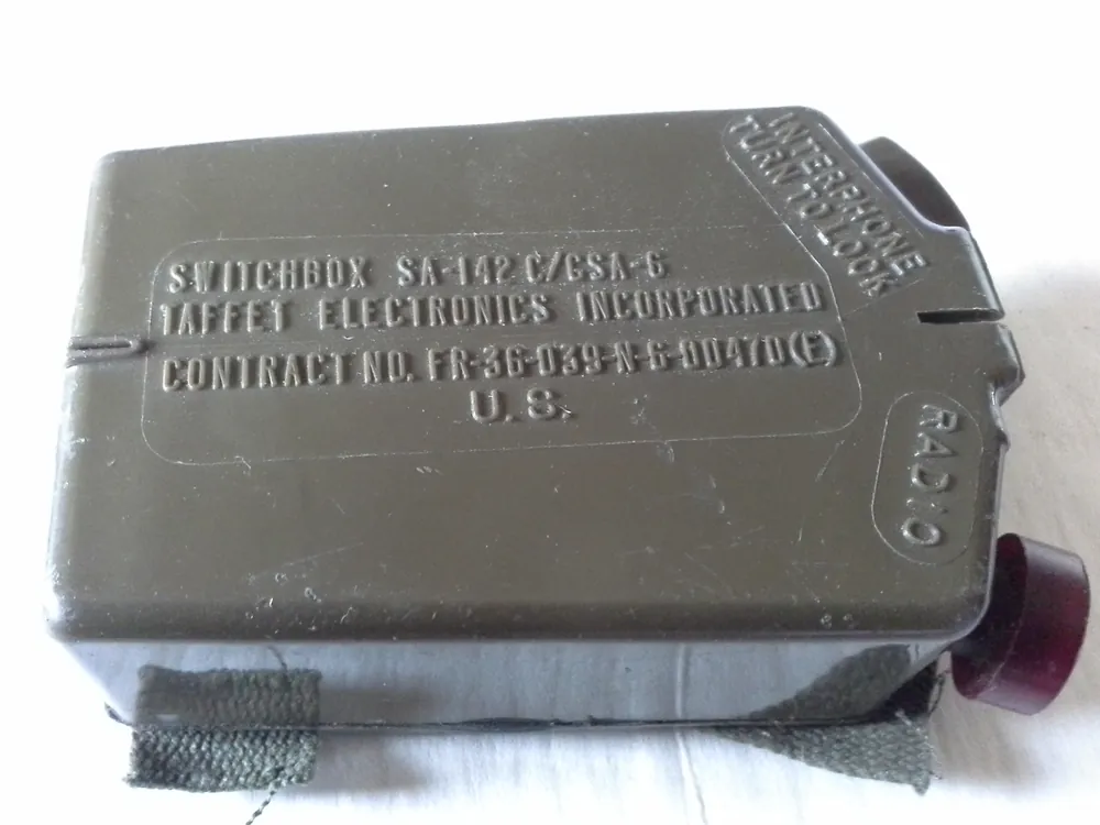 Switchbox SA-142 C/GSA-6 Brustschaltkasten für Funkgerät Online Kaufen