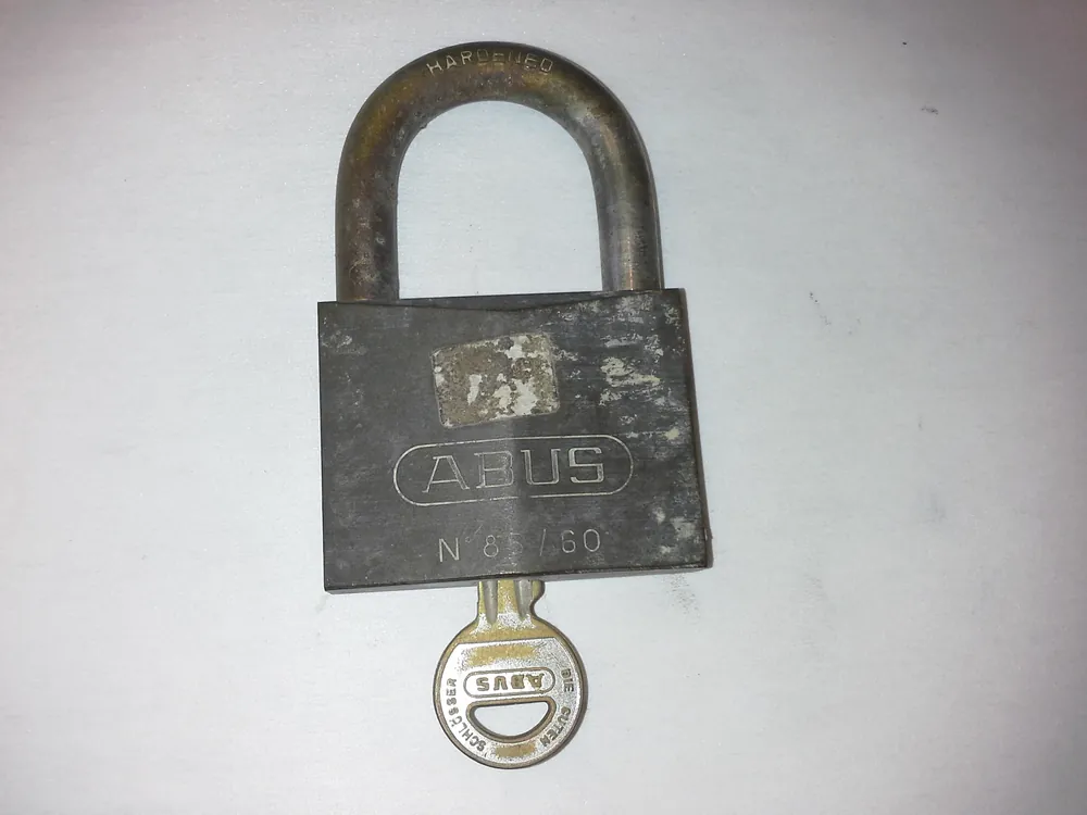 Abus Vorhängeschloss Messing 85/60 Beliebt