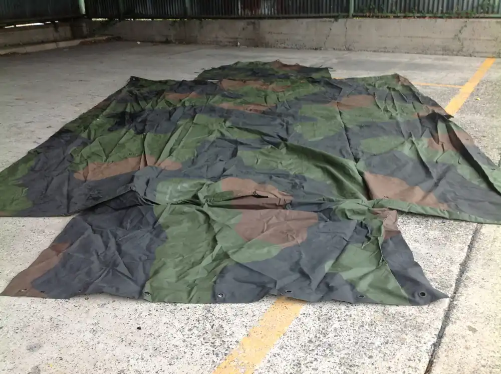 Abdeckung-Plane Flecktarn 5,30 x 4,65 m Bestseller