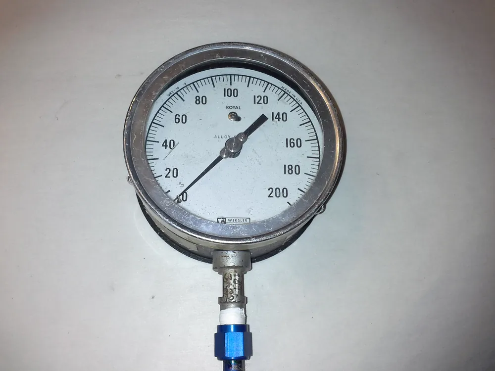 Weksler Manometer 0-200 PSI Schnäppchen