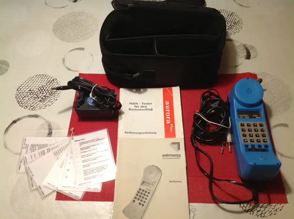 Elmeg Prüftelefon 2000, ISDN-Tester Neuheit