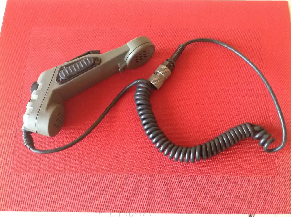 Solange Der Vorrat Reicht Handsprechapperat H-739 für Funkgerätesatz PRC 2200 Tadiran