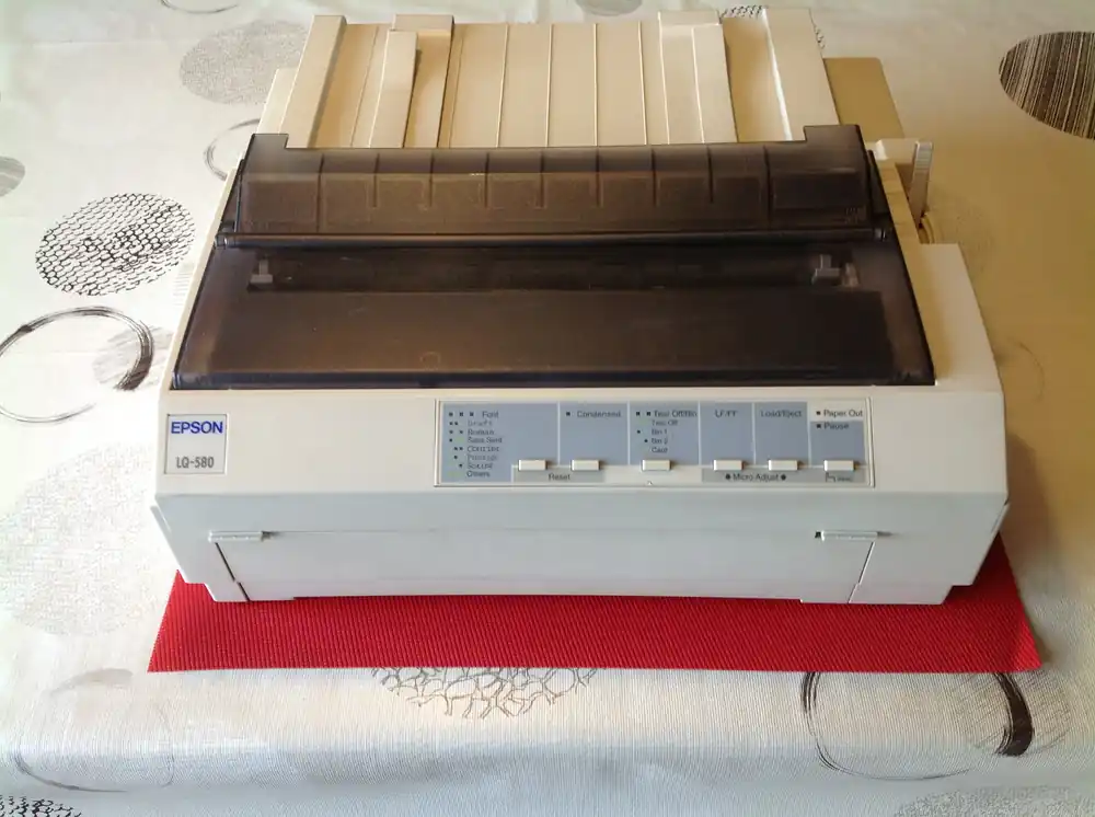 Epson LQ-580 Matrixdrucker, Nadeldrucker mit 24 V - Anschluß Schnäppchen