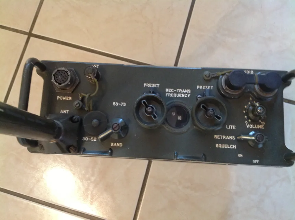 Funk Sender/Empfänger - Receiver-Transmitter RT-841/PRC-77 Sonderaktion