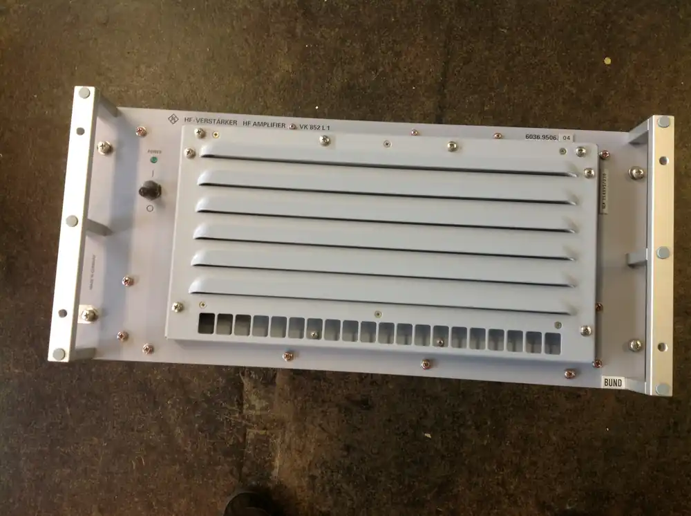 Rohde & Schwarz HF-Verstärker / HF-Amplfier VK 852 L1 Wochenendangebot