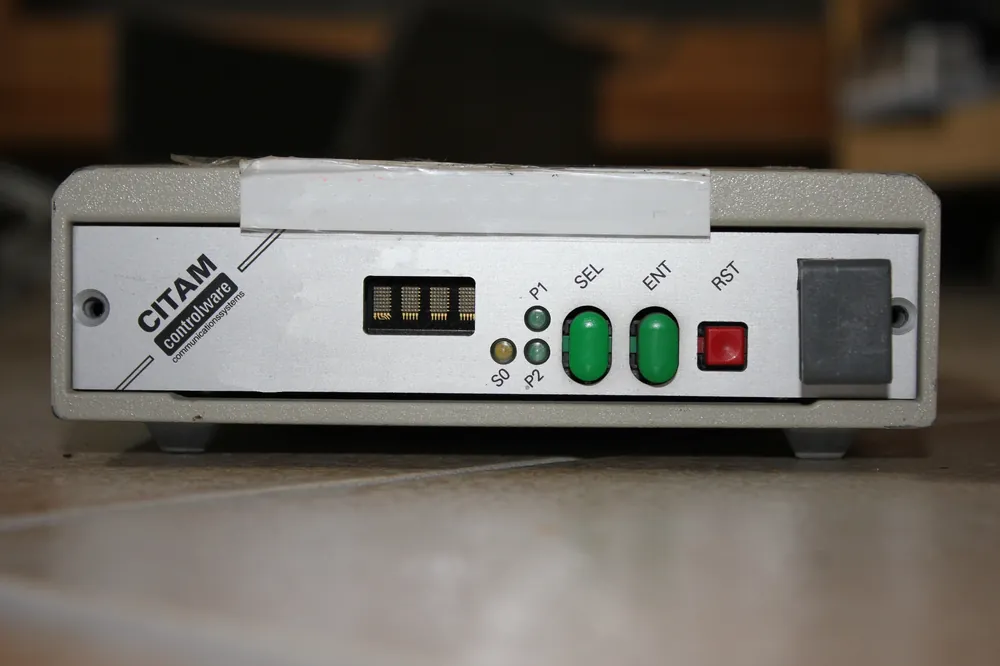 Kodierer-Dekodierer, Datensignal, Adapter zur Wandlung Video-/Audio,/Datensignal auf ISDN-Signal, Controlware CITAM Terminal Adapter Zertifiziert