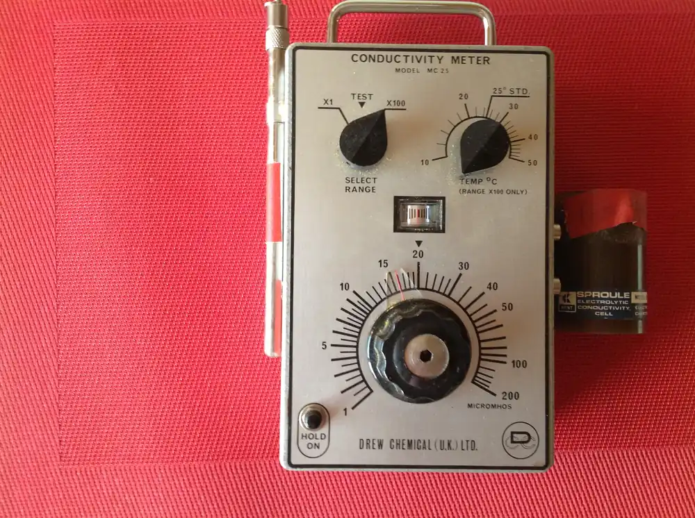 Drew Chemical (U.K.) LtD Conductivity Meter Model MC 25 Preiswert