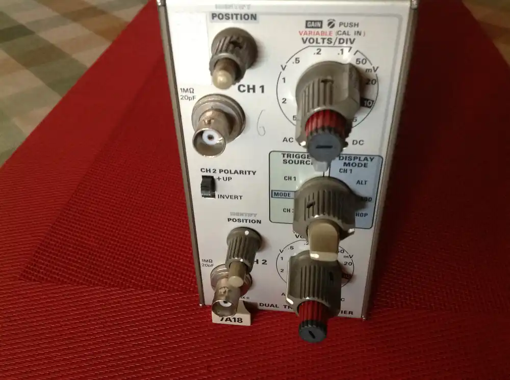 Meistverkauft Tektronix 7A18 Dual Trace Amplifier