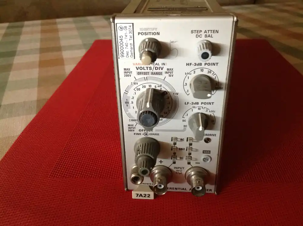Tektronix 7A22 Differential Amplifier Bestseller