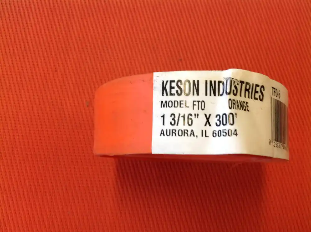 Markenprodukt US Army Warnband Mod. FTO Orange 1 3/16" X 300"