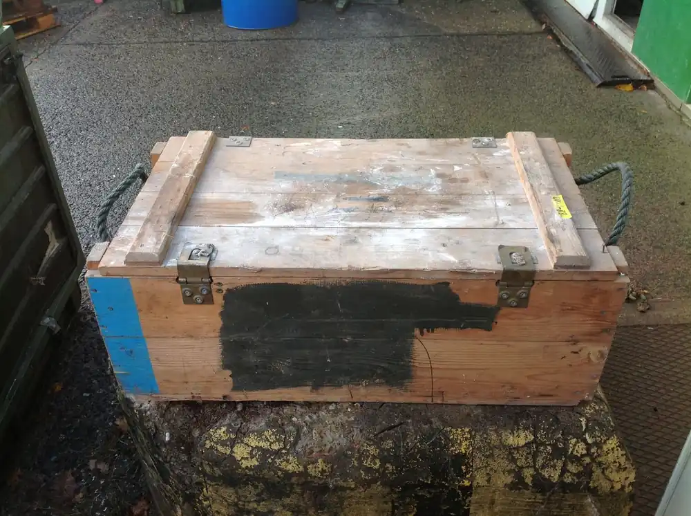 Munitions-Holzkiste 80 x 43 x 32 cm Jetzt Bestellen