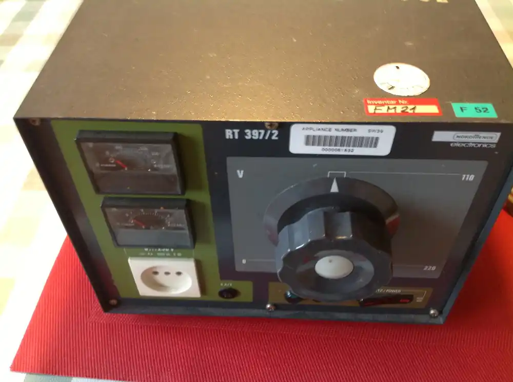 Stell-Trenntransformator NordMende Mod RT 397/2 Knallerangebot