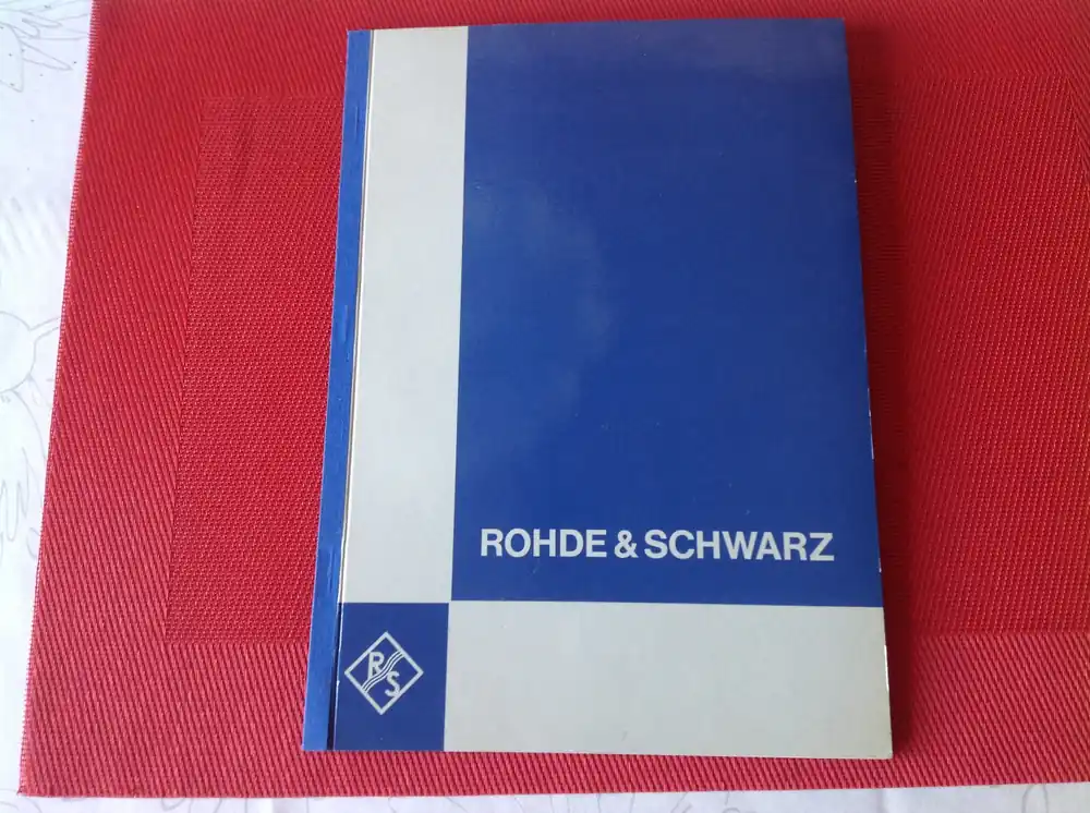 Expressversand Rohde & Schwarz Orginal Beschreibung für Stromversorgungsgerät NGRE