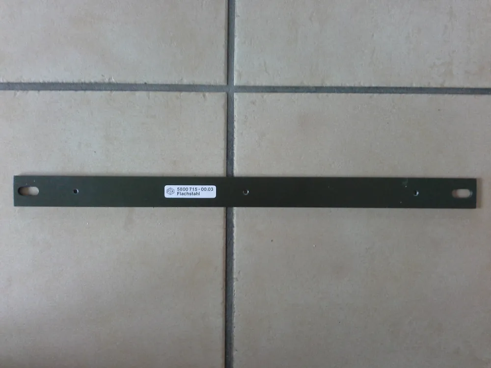 Flachstahl für Fernmeldegerätergänzungssatz;Funkgerät SEM 25/35, Satz 2 Echt