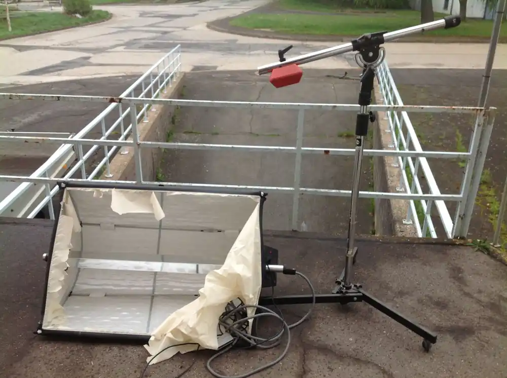 PSL Photosysteme Window Light Stativ + Beleuchtung Expressversand