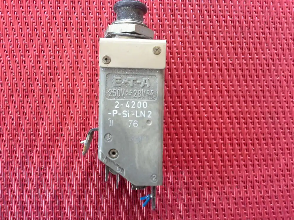 Sicherung E-T-A 2-4200-P-Si-LN2, 0,5 A Echt