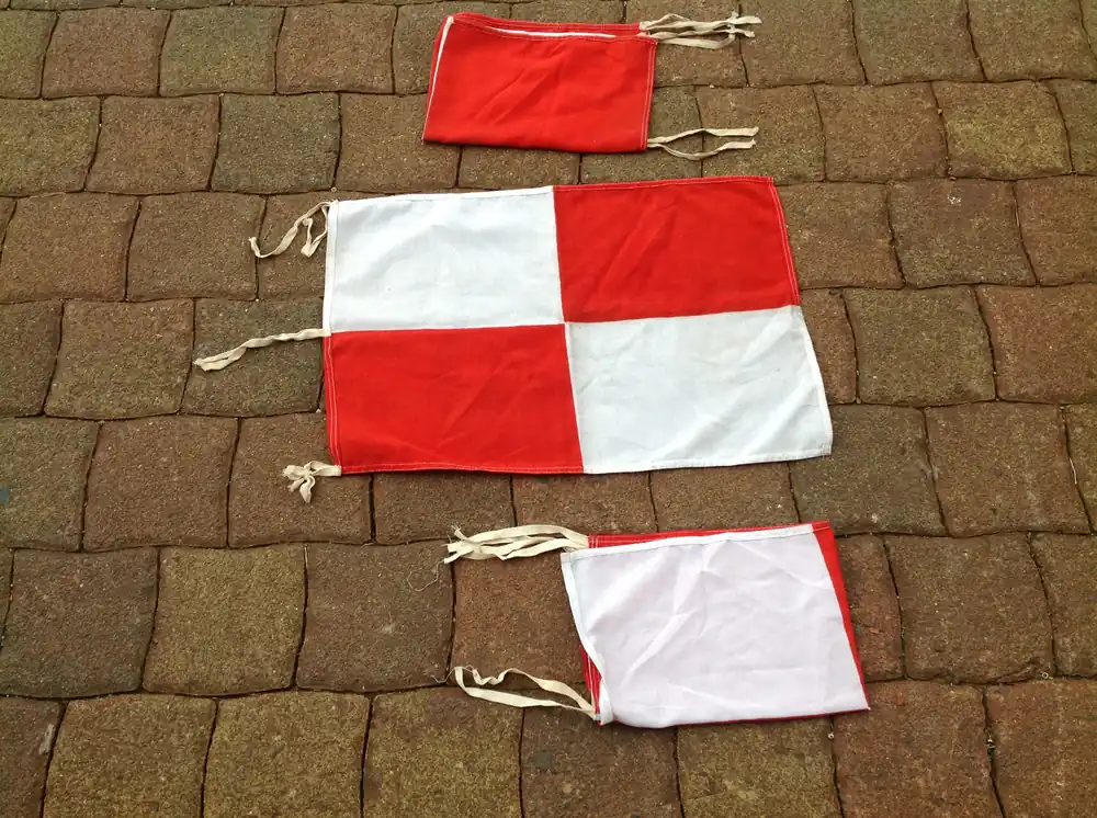 Signal-Flagge, Vermessungsmarkierung, 600 x 400 mm Top-Seller