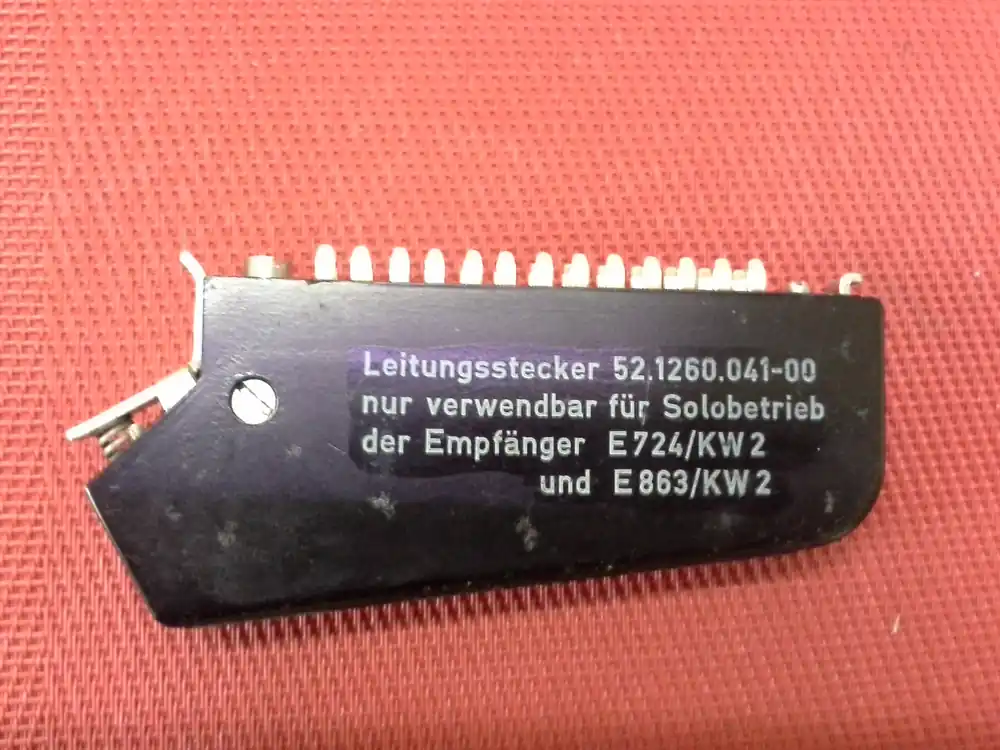 Finale Aktion Leitungsstecker Ersatzteil für Empfänger AEG E 724 und E 863