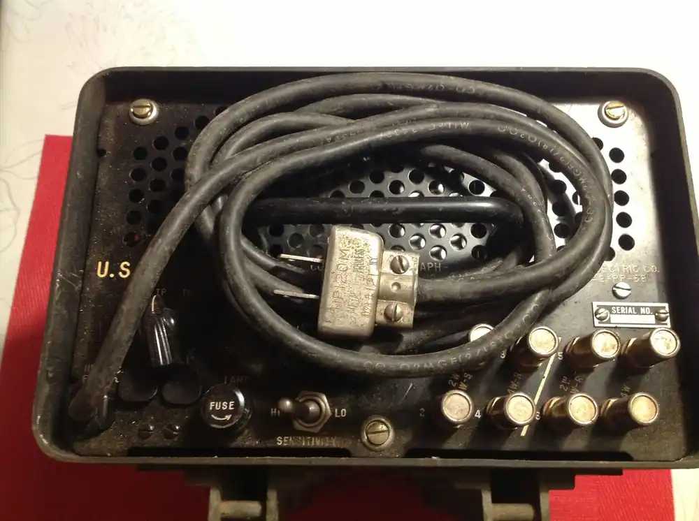 Telegraph-Telephone Converter TA-182/U Signal Corps U.S. Army Saisonangebot