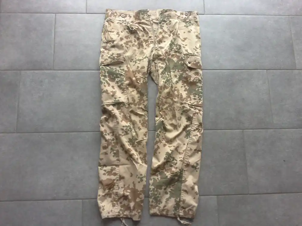 Bundeswehr Feldhose 3-Farb Flecktarn (Wüstentarn/Tropentarn) Größe 9 Highlight