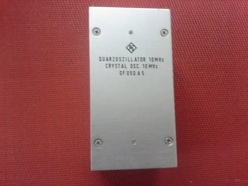 Expressversand Rohde & Schwarz Quarzoszillator 10 MHz