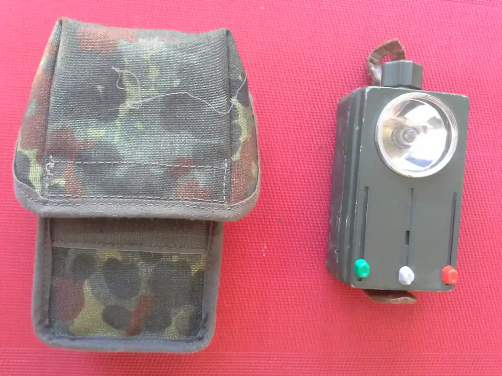 Garantierte Lieferung Taschenleuchte mit Koppeltasche