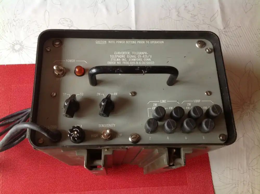 Preiswert Vintage US Army CV-425 / U Telegraphen-Telefon-Signalwandler