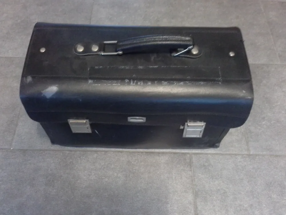 Werkzeugtasche aus Leder Geprüft