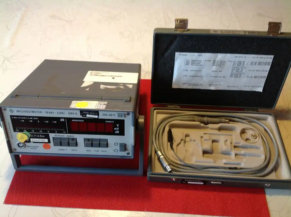Bestseller Rohde & Schwarz Millivoltmeter 10 KHz....2 GHz URV 4
