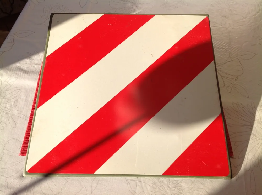 Kracherpreis Hinweisschild, Gefahrenschild, Warnschild