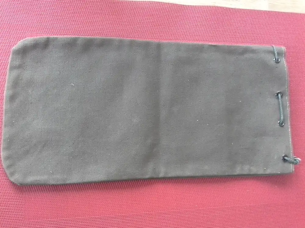 Geprüft Stoffbeutel mit Kordelzug 38 x 18 cm