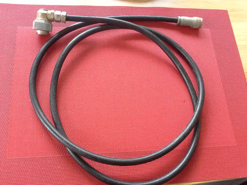 Direktkauf HF-Kabel Länge 2 m mit 2 Spinnersteckern