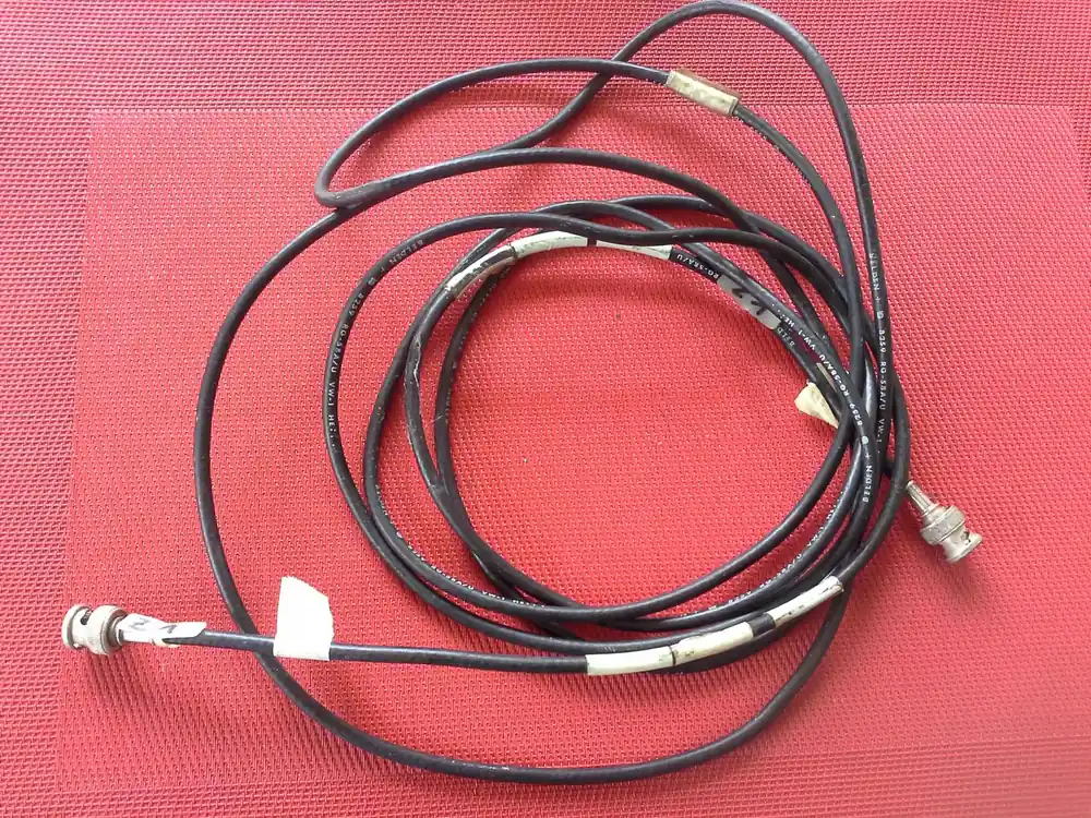 Neu Im Sortiment HF-Kabel RG-58A/U mit 2 x BNC-Stecker gerade Länge 3,5 m