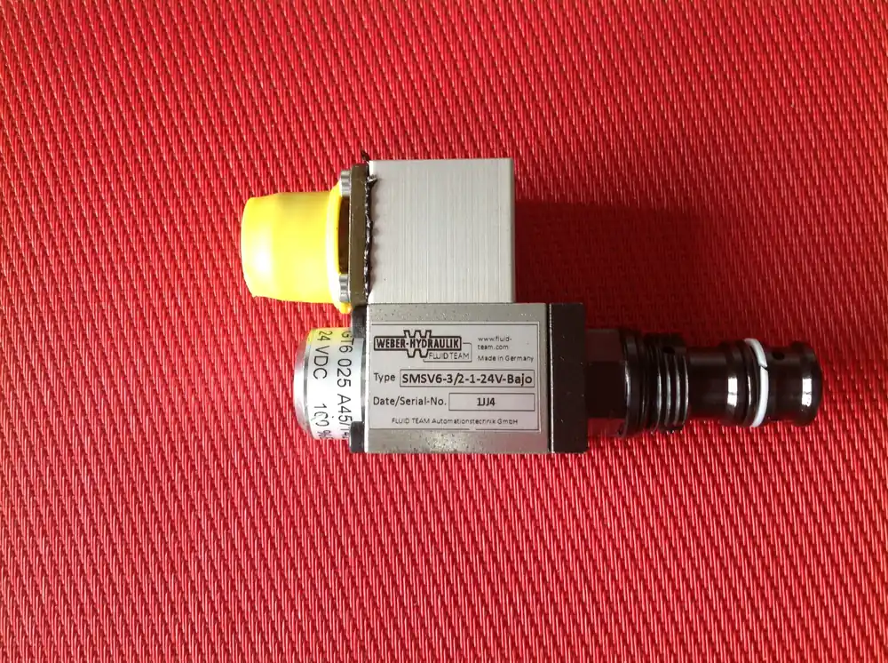 Weber-Hydraulik Magnetventil, Stitzventil Typ SMSV6-3/2-1-24 V Jetzt Kaufen