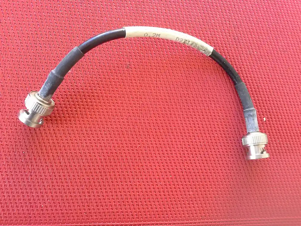 Begrenztes Angebot Hf-Kabel mit 2 x BNC-Stecker Länge 0,2 m