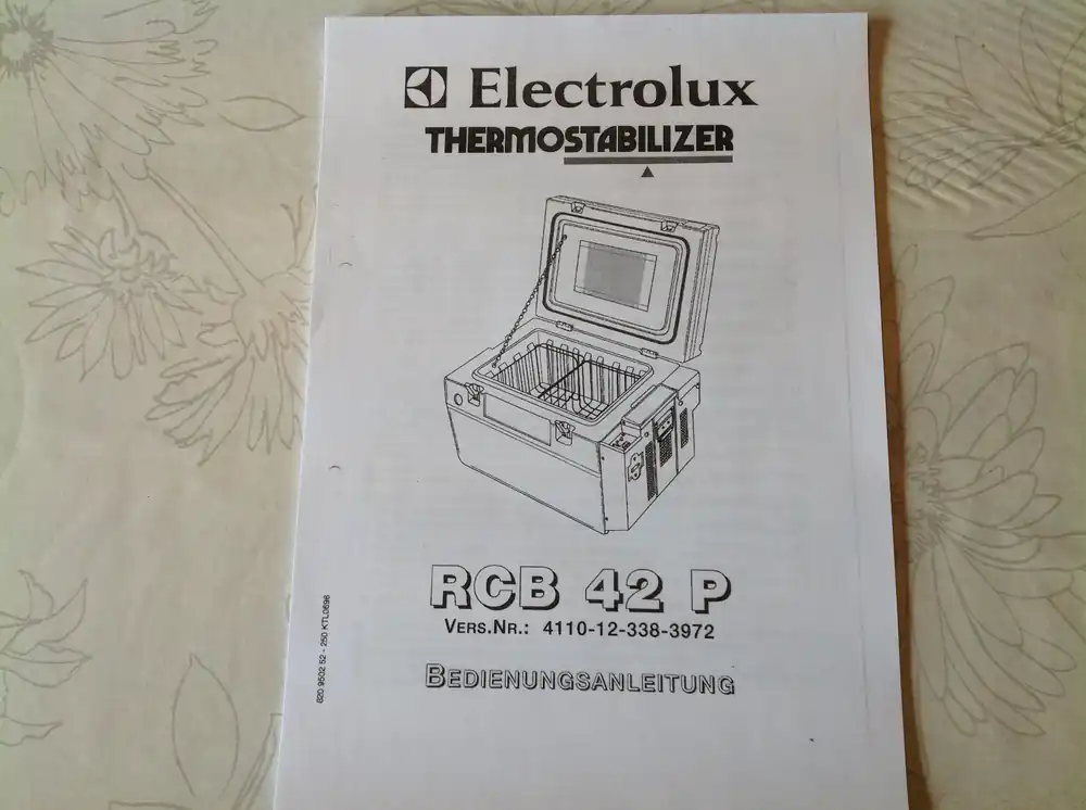 Kracherpreis Electrolux Thermo Stabilizer RCB 42 P